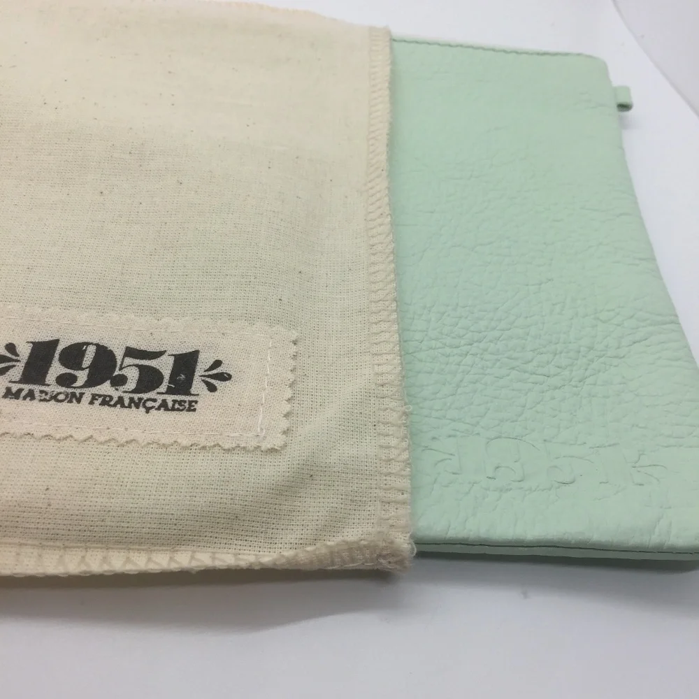 1951 Maison Francaise Green Clutch Purse fr PARIS - Picture 5 of 8